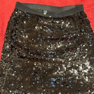 NYE Skirt✨ black sequins